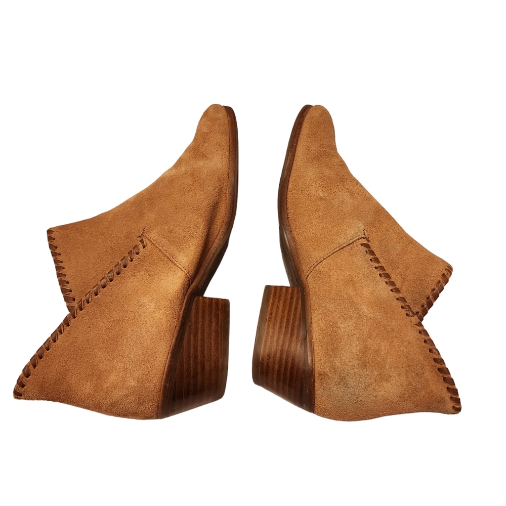 Jack Rogers Sadie Suede Ankle Boots Size 7 - Picture 9 of 12
